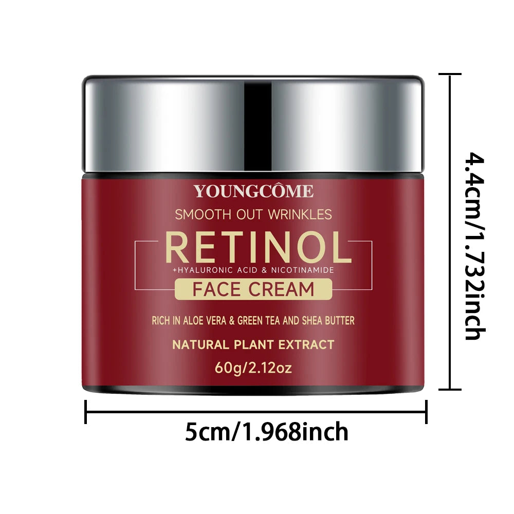 Retinol  Lifting Firming Cream Repairing Moisturizing Nourishing Cream Brightening Skin Facial Cream Anti-Aging Face Skin Care.