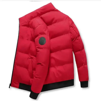 Men's thick warm jackets with zippers, casual wear, streetwear, business wear, new arrivals for autumn and winter 2025.