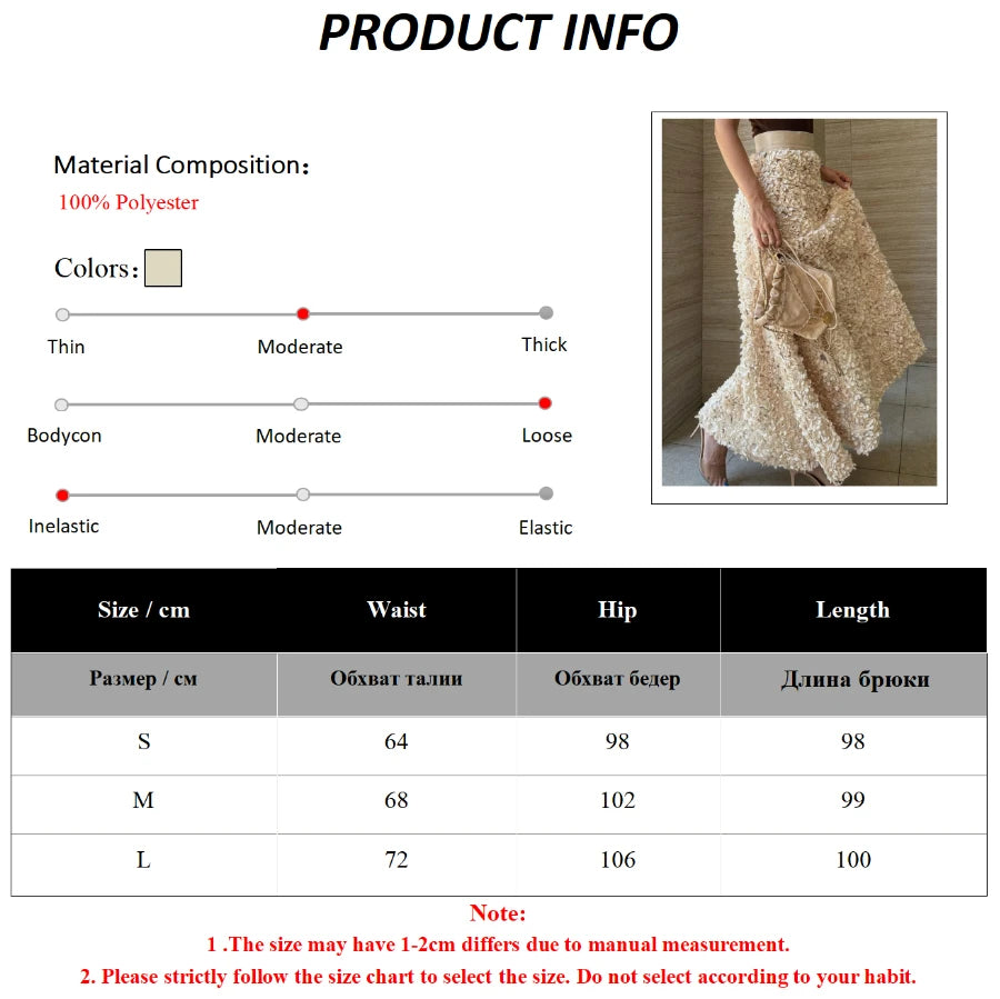 Bornladies Winter Red Fashion Long Petal Skirt Women's Design Inspired Evening Gown Elegant Lady Unique High Waisted Skirt.