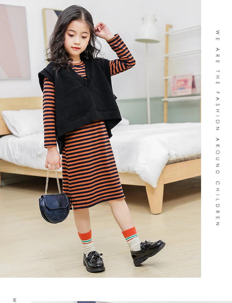 Girls Casual Leather Shoes Kids Flats Tassels with Bow-knot British Style Soft Slip-on Loafers for Wedding Party Bright Skin New.