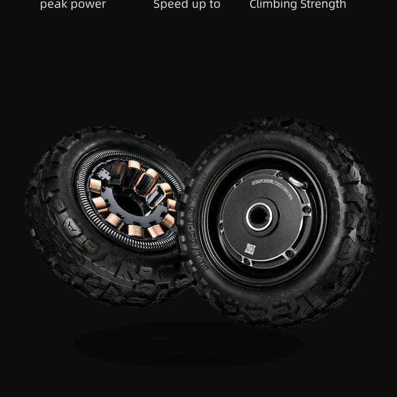 BOYUEDA S3 -11E-Scooter 6000 W Double Motor 60V 38Ah Off-road Scooters Electric 11 -Inch City Folding Electric Scooter.