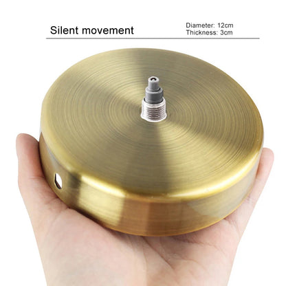 Spanien Große Wanduhr Modernes Design Metall Luxus Wand Uhren Uhren DIY Wohnkultur Stille Wohnzimmer Orologi Da Parete Geschenk