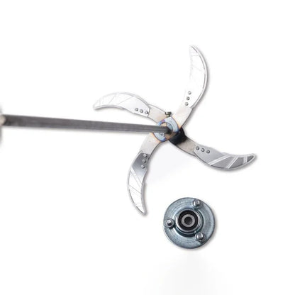 Agricultural Fruit And Vegetable Crusher 4/6 Blade Breeding Cutter Electric Drill Chopper Blade Fits Goose Chicken Feed Grass.