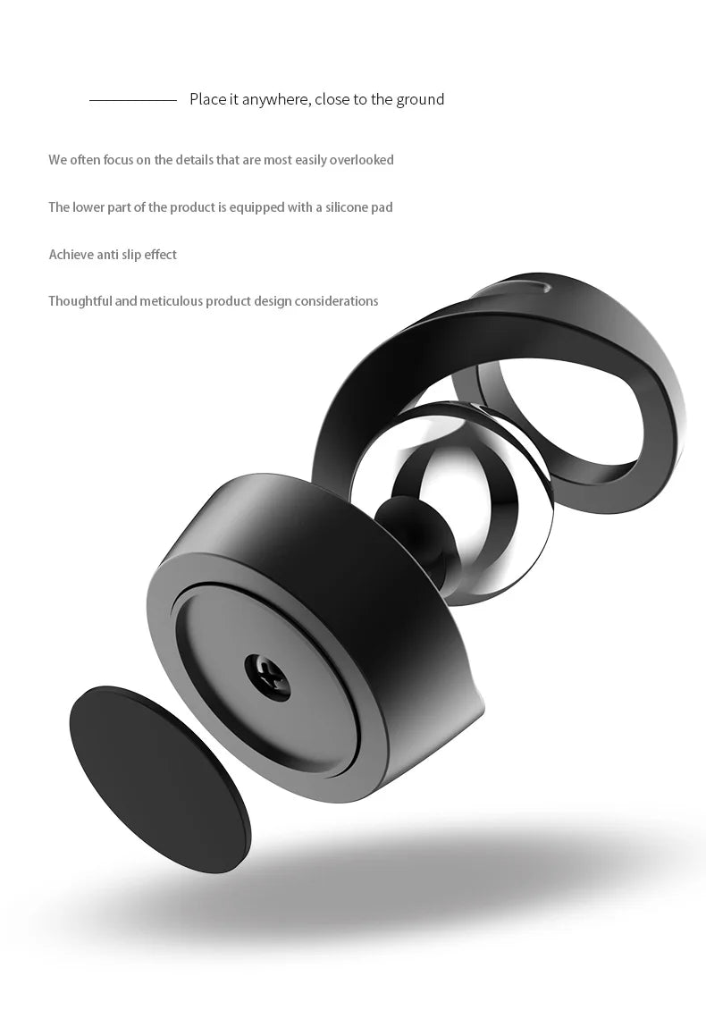 Adult Desktop Stress Relief Toy Aluminum Alloy Decompression Hypnosis Rotary Gyro Fingertip Kinetic levitating Spinner Gift.