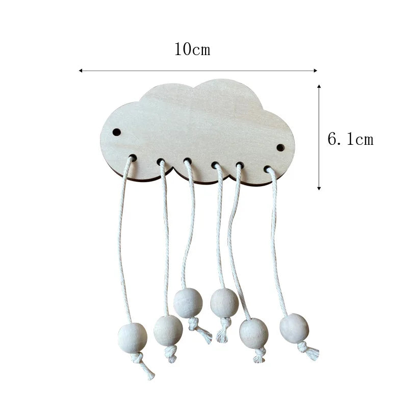 Busy Board DIY Accessories Lamps Doorbell Montessori Teaching Aids Hands-on Ability Sound Color Recognition Children Wooden Toys