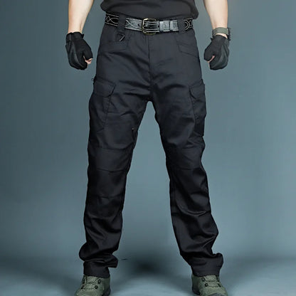 New Mens Tactical Pants Multiple Pocket Elasticity Military Urban Commuter Tacitcal Trousers Men Waterproof Cargo Pant 6XL.