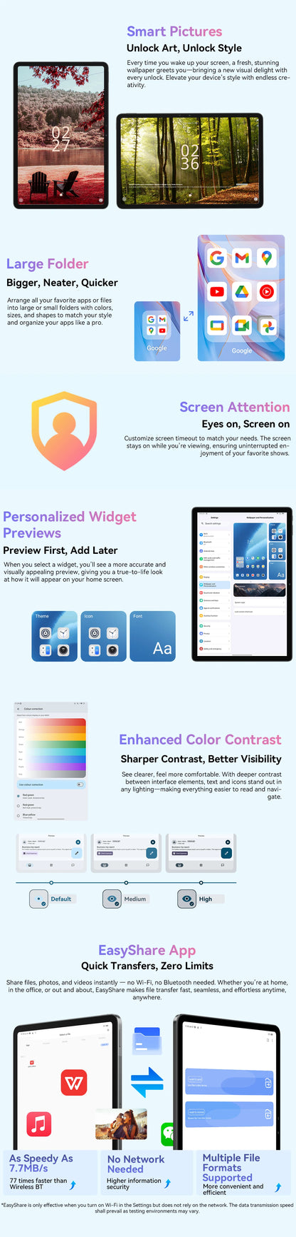 2025 Blackview MEGA 3 Tablet Android 15 Pad 12.1" 2.5K 90Hz Display 12GB 256GB 8800mAh Tablets PC 33W Fast Charging 50MP Camera