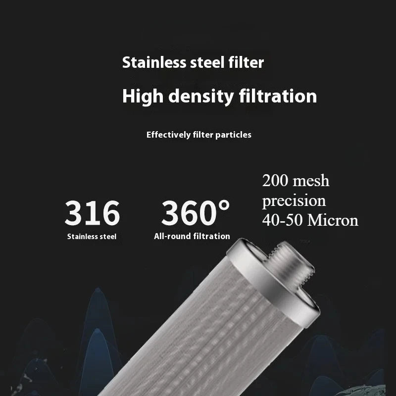 Pre filter household well water whole house household water purifier 304 stainless steel high flow backwashing water filter.