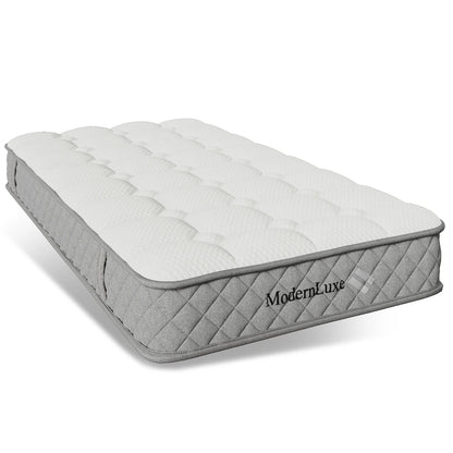 Orthopädische Kaltschaummatratze 90 x 200 cm, Matratze mit 7-Zonen-Taschenfederkernen, mittelfest – OEKO-TEX ®    Zertifiziert