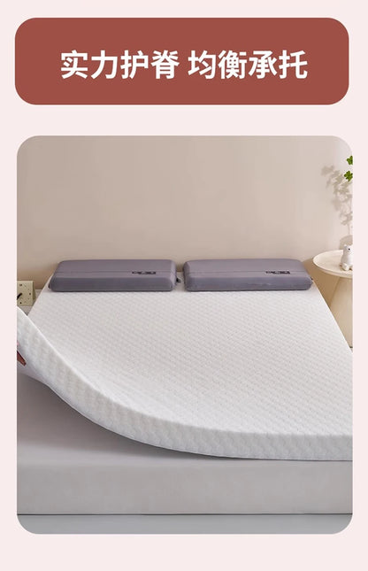 Anpassbare Memory-Schaum-Latexmatratze, Heimbettmatratze, weiches Schlafzimmerkissen, speziell für Mietzimmer
