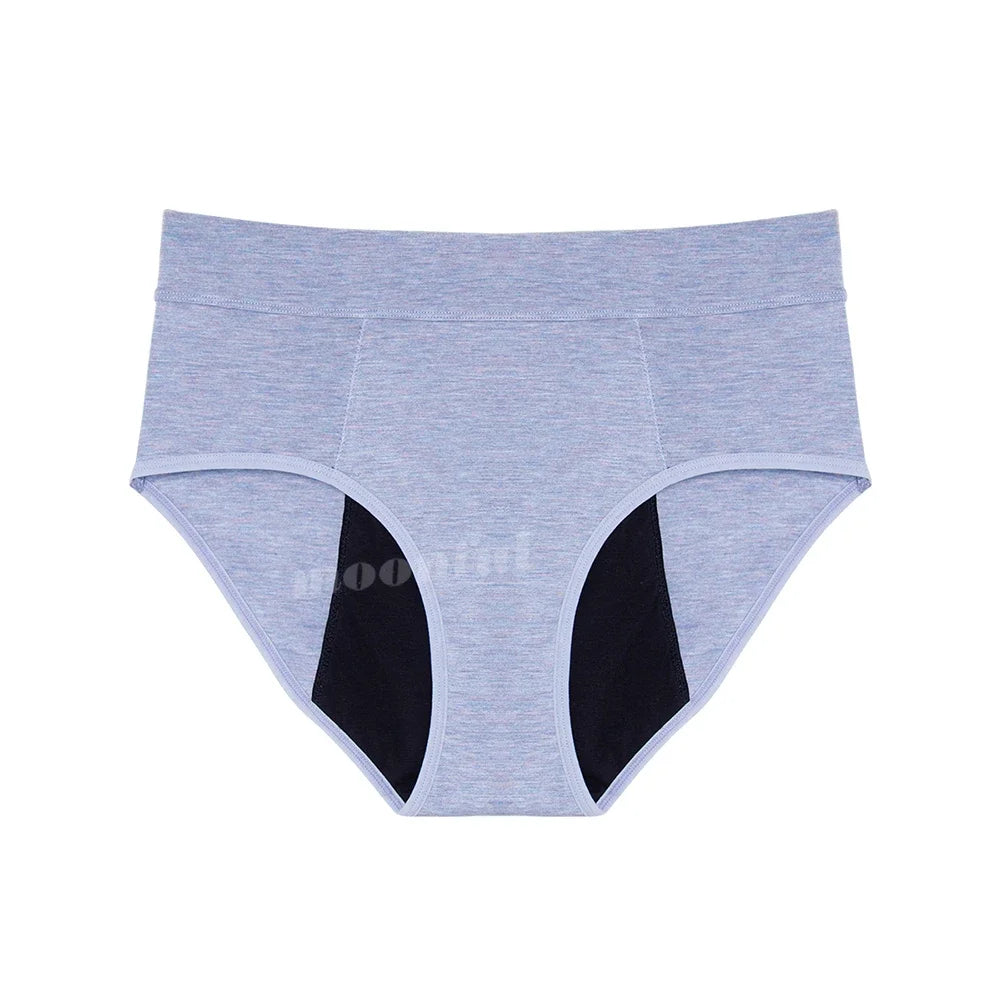 Menstrual Panties Woman Super Absorbent Menstrual Panties High Waist Bamboo Fiber Leakproof Menstruation Period Underwear Girl