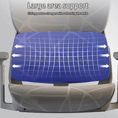 Atmungsaktiver Mesh-Computer-Bürostuhl mit Armlehne und Lordosenstütze, verstellbarer ergonomischer Schreibtischstuhl, Heim-Gaming-Kopfstützenstuhl