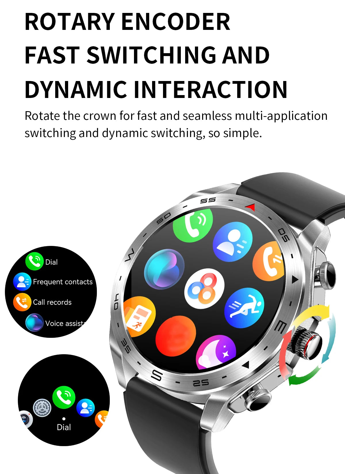 2024 New Smart Watch TWS 2-in-1 Bluetooth Earphones HIFI 9D Sound Quality Bluetooth Call For Men and Women Sports Smartwatches.