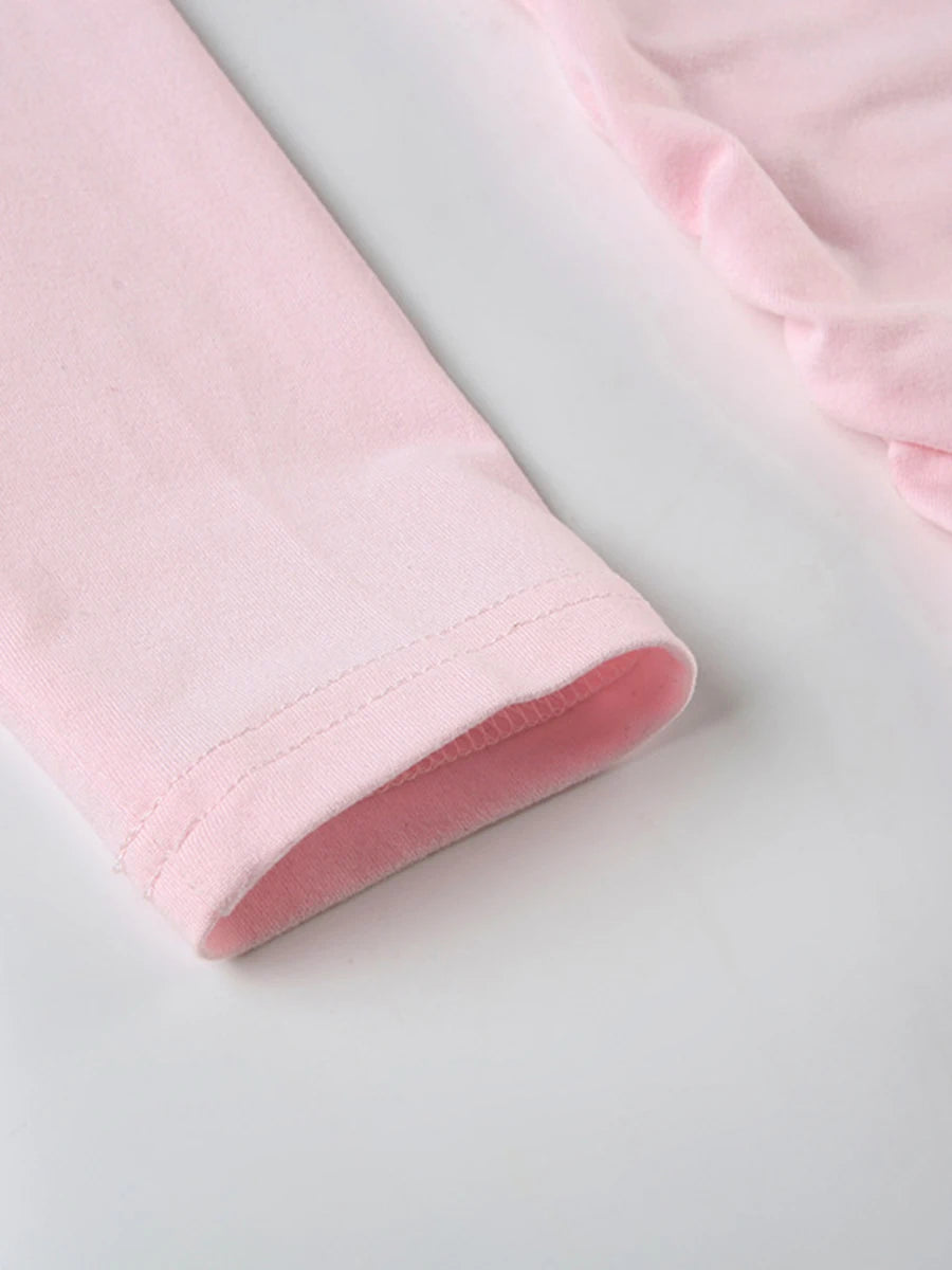 Casual Women's Fashion One-shoulder Strap Basic T-shirt Oblique Shoulder Personality Slim Hot Girl Long Sleeve.