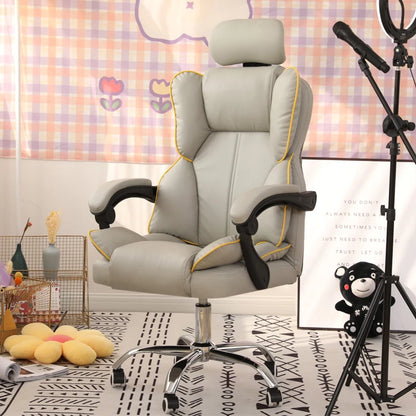 Neuer Gaming-Stuhl mit Fußstütze, zum Anheben des Spiels, hochwertiger ergonomischer Stuhl, Wohnmöbel, Büro-Computerstuhl, Gamer-Stuhl