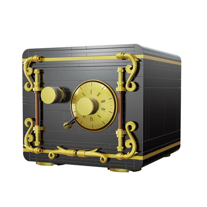 Cada 422PCS City Retro Combination Safe Building Blocks The Secret of Safe Experiment Education Bricks Toys Boys Gifts.