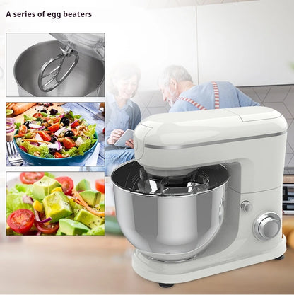 10L Chef machine and noodle machine, stainless steel bowl, high-power egg beater, noodle mixer, egg beater.
