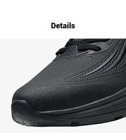 Xtep Running Shoes For Men 2024 Winter Stability Cushioning Lace Up Sports Shoes Keep Warm Jogging Soft Sneakers 876419370035