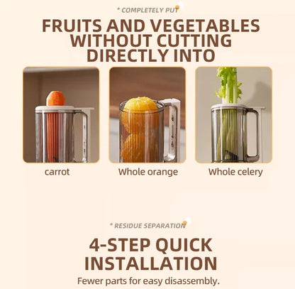 Automatic Electric Citrus Juicer Orange Lemon Fresh Orange Juicer juice and residue separation Juice Machine For Home 220V.