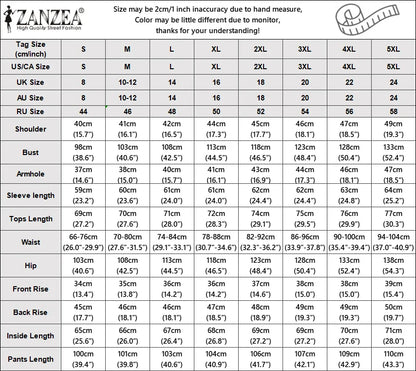 ZANZEA Fashion Women Two Pieces Sets Long Sleeve Lapel Shirt Wide Leg Pant Sets 2PCS Holiday Outfits Casual OL Work Tracksuits.