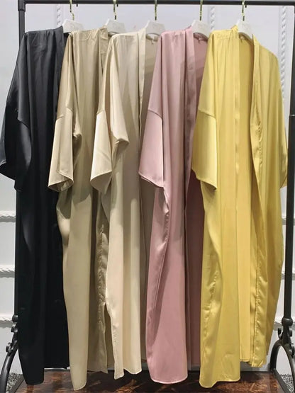 Ramadan Prayer Clothes Dubai Abaya Kimono Kebaya Turkey Islam Muslim Modest Dress Abayas For Women Kaftans Robe Femme Musulmane.