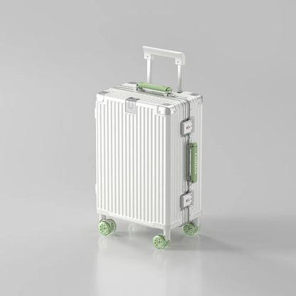 20-Zoll-Kompaktgepäck 26-Zoll-Trolley-Koffer mit großem Fassungsvermögen und Aluminiumrahmen für Männer und Frauen Reisekoffer