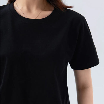 MRMT 2025 Brand New Man's 220g Pure Cotton T Shirt Men Man Solid Color Short Sleeved Combed Cotton Round Neck Thickening.