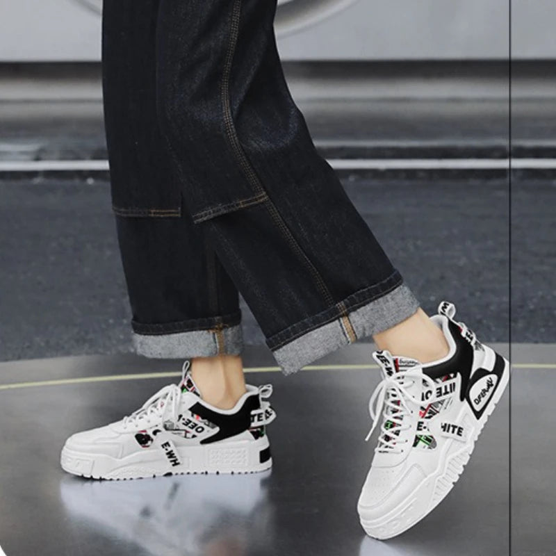 High Quality Men's Casual Shoes  Luxury Male Sneaker Outdoor Fashion Skateboard Shoes Running Platform Designer Vulcanized Shoes.