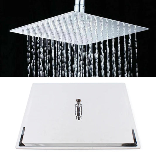 40CM Square Shower Head, Rain Shower Head, Universal Large Shower Head for Bathrooms, Homes, Hotels, Bathing Centers