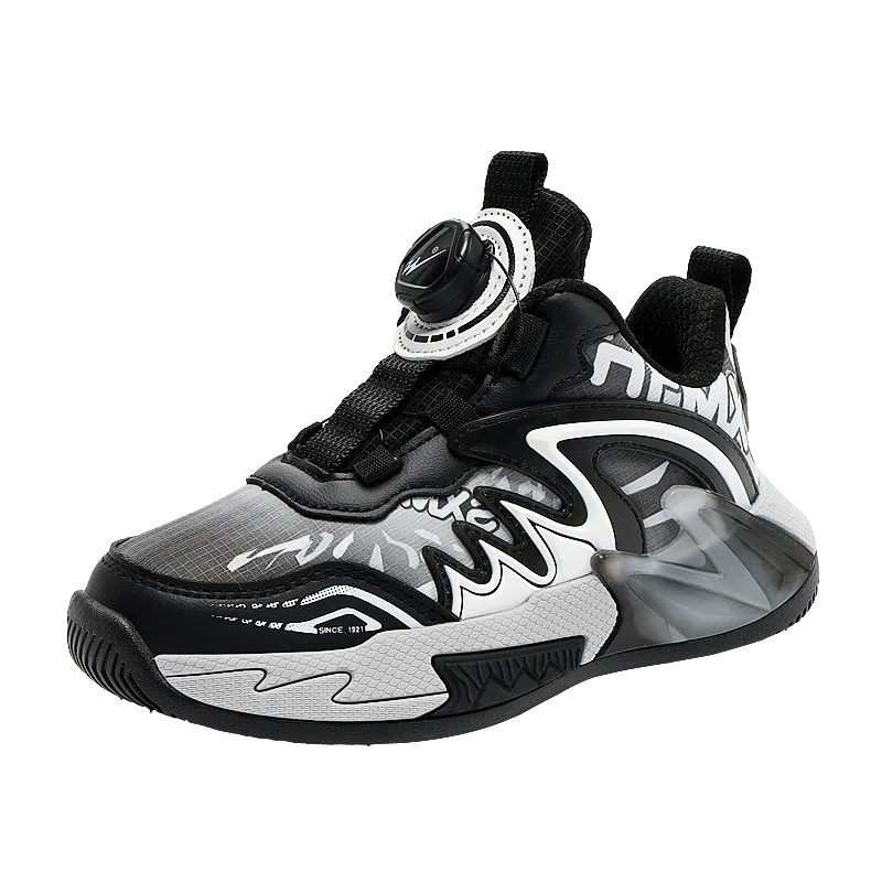 Luxury Boys Sneaker Children Origin Shoes 2025 Autumn New Fashion PU Leather Kids Basketball Shoes High Top Sneaker for Boys.