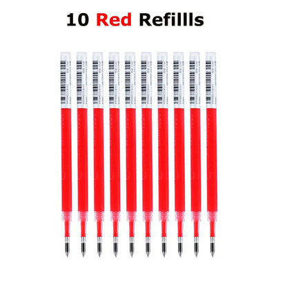 KACO Gelschreiber, Press-Signaturstift, Schreibwaren, Metall-Stiftclip, 0,5 mm, schwarze Tinte, schnell trocknend, großes Fassungsvermögen, 800 m, glattes Schreiben