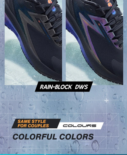 361 Degrees NEW Rainblock 7.0 Anti Splash Rainproof Running Shoes Technology Night Reflective Cushioning Man Sneakers 572342228.