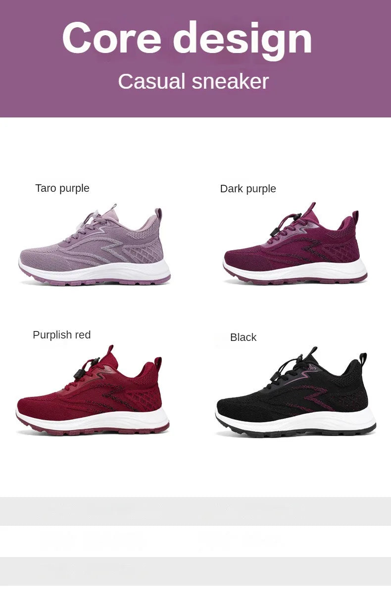 2025 Spring Women's Casual Sports Shoes Breathable and Comfortable Outdoor High Quality Single Shoes Trendy Women's Shoes.