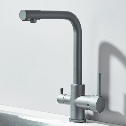 Filtered Kitchen Sink Faucets Drinking Water Filter Kitchen Faucet Sink Tap Hot Cold Water Tap For Kitchen