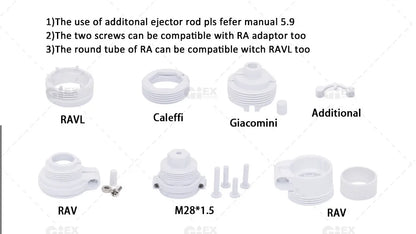 WIFI & Zigbee Thermostatic Radiator Valve Smart Radiator Actuator TRV Temperature Controller Voice Control via Tuya Zigbee2MQTT.