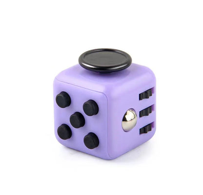 Solid Color Fidget Decompression Dice for Release Stress Autism Anxiety Relieve Adult Kids Stress Relief Anti-Stress Fingertip.