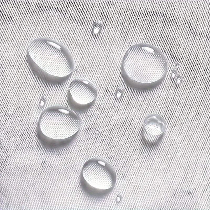 4-teiliges Set mit technologischen, blauen und schwarz karierten, bedruckten, wasserdichten Duschvorhängen mit 12 Haken, Badezimmer-Fußmatten