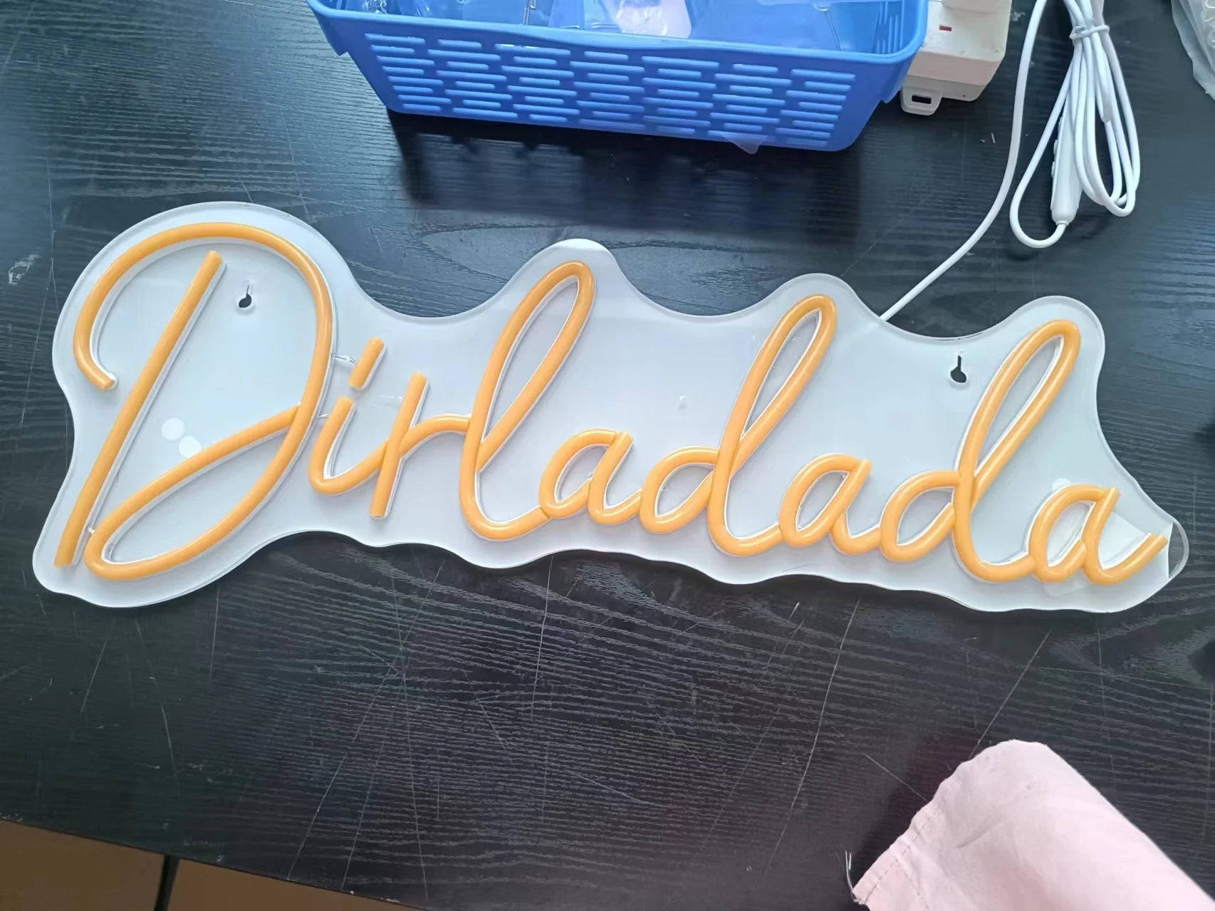 Custom Name Neon Sign Personalized Dimmable Neon Light Sign Christmas Birthday Gifts Boy Girl Bedroom Decor Wall Hanging Neon.