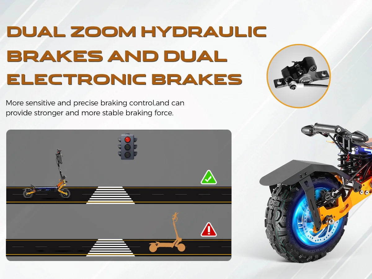 YUME X11+ adult electric scooter 6000W dual motor 60V 30Ah battery 11-inch tires top speed 95km/h range 100km..