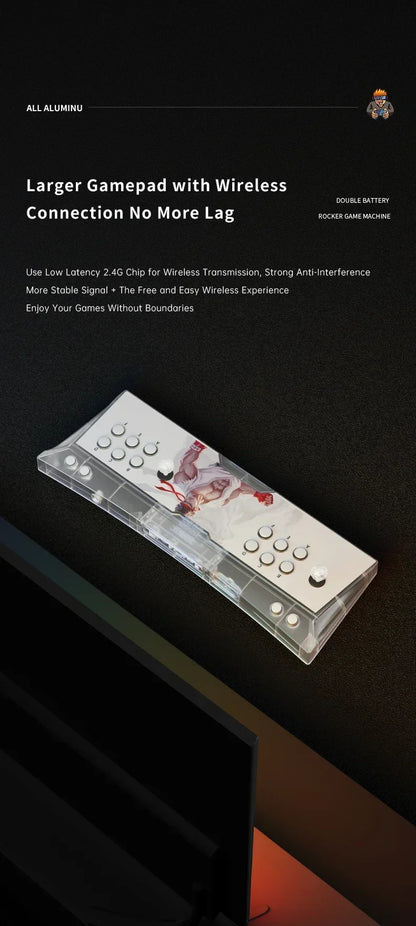 Retro Video Game Console Joystick MT6/M9  Retro Video Game PS1 Double Battle Wireless Controller Console Arcade Game,15000.