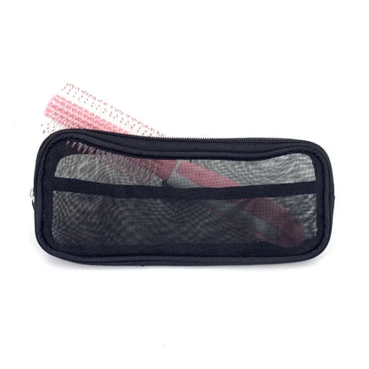 1 Pc Stand Cosmetic Bag for Women Clear Zipper Makeup Bag Travel Female Makeup Brush Holder Organizer Toiletry Bag.