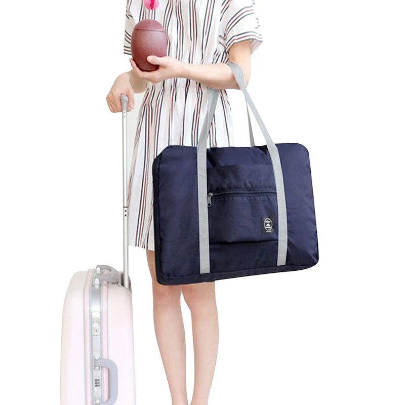 Tragbare Multifunktionstasche, faltbare Reisetaschen, wasserdichte Nylontasche, große Kapazität, Handgepäck, Geschäftsreise, Reisetaschen