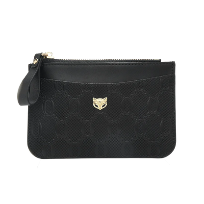 FOXER Split Leather Women's Card Holder Wallet Fashion Anti-theft Thin Wallet Mini Clutch Bag Ladies Short Coin Wallet Purse