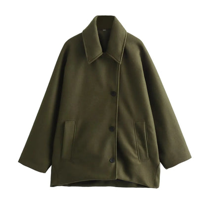 MUJER Oversize Lange Jacke Damen Langarm Damen Trenchcoat Herbst Bomberjacken für Damen Winter Neu in Mäntel und Jacken