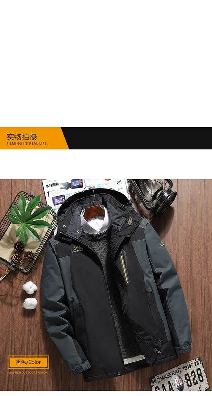 9xl Thermal Jacket Winter Parka Men Windbreak Thick Warm Windproof Coats Male Military Hooded Jackets Men's Winter Warm Jackets.