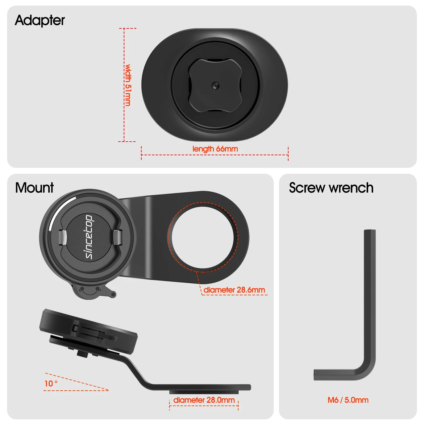 Bike Stem Phone Mount,Mountain Bicycle Phone Holder,Universal Aluminum Handlebar Cell Phone Cycling MTB Quick Attach/Detach.