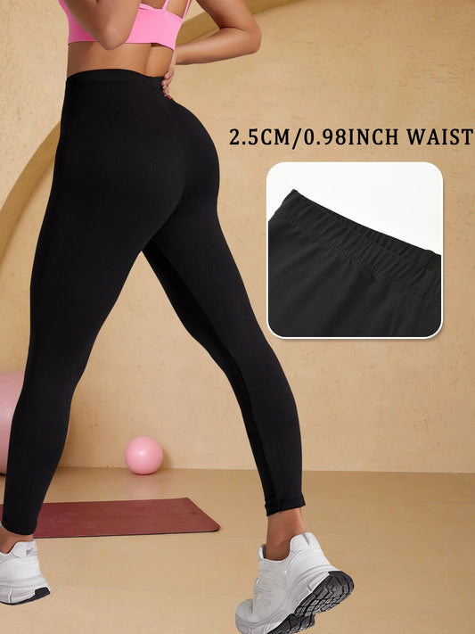 Plus Size 5 Pack Super Soft Sport Leggings For Women  No See Through Workout Running Yoga Athletic Leggings RUNNING.