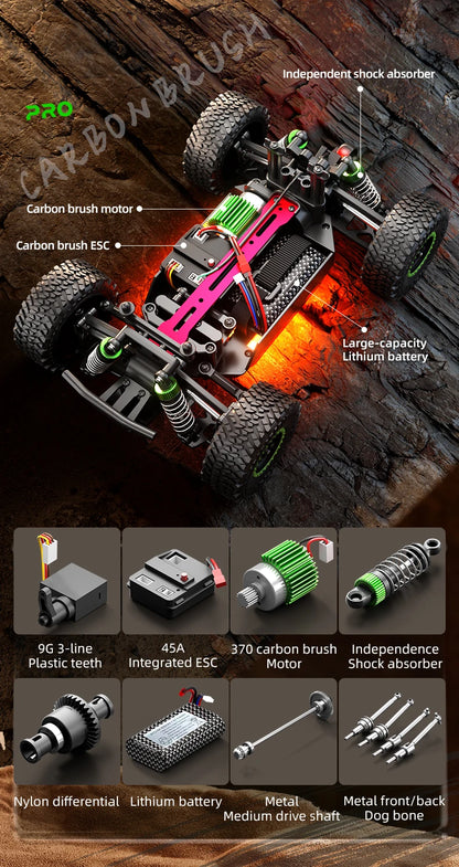 ZLL SG202 MAX/PRO 1:20 High Speed Drift Racing 70KM/H Or 50KM/H Brushless Motor 4WD RC Car Off Road Car Toys for For Kid Gift