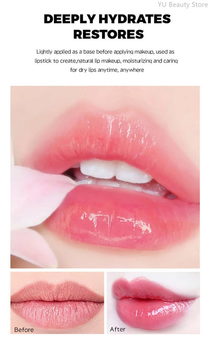 6 Colors Lip Plumping Gloss Instant Lip Plumper Extreme Volume Serum Oil Moisturizing Sexy Plump Lips Korean Makeup Products.