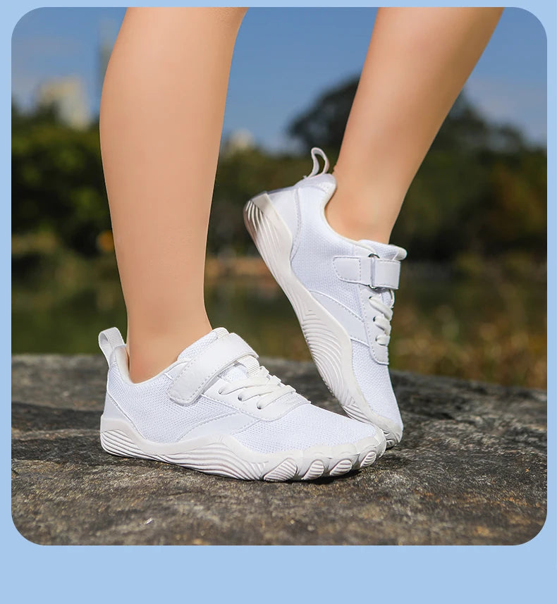 Kids Barefoot Shoes Boys Girls Sneakers Aqua Shoes Naturally Splay Shoes Wide Toe Water Quick Dry Beach Shoes Sports Swimming.